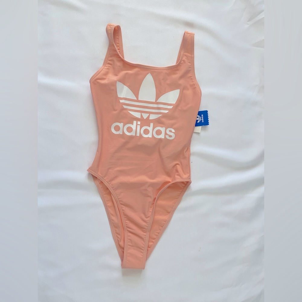 NWT - Adidas Onepiece Swimsuit - XS - Coral